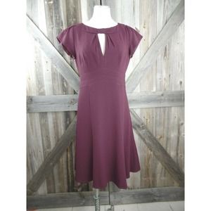 Elegant Plum Dress